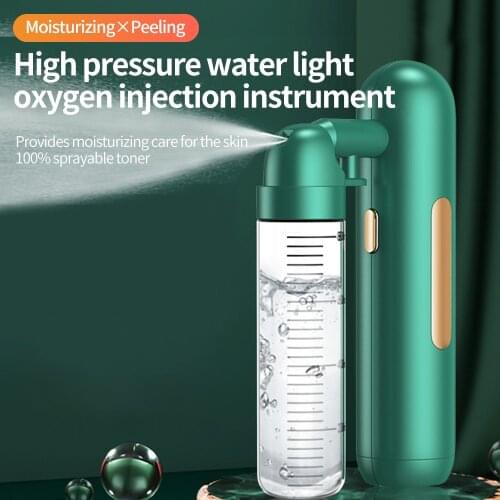 High Pressure Nano Spray Face Spa Sreamer Nano Oxygen Sprayer Skin Moisturizeing Air Compressor Spray Gun Oxygen Injection
