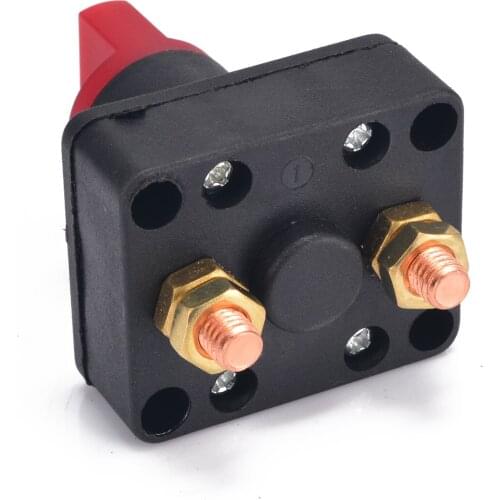 100A 60V DC Boat Car Truck Electrical Battery Isolator Switch Power Cut Off Kill Switch Battery Disconnect Switch