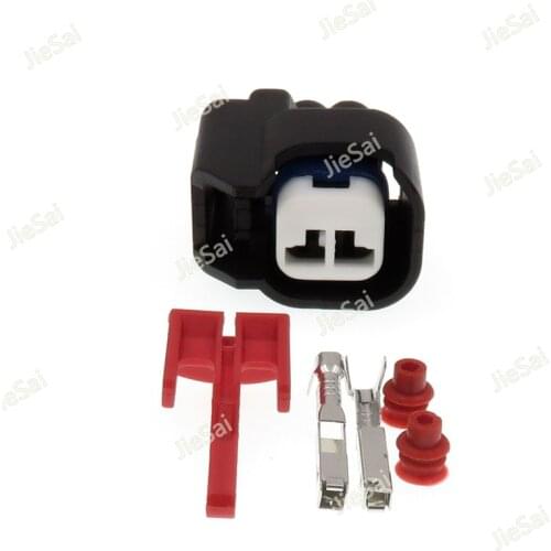 2 Pin 34062-0028 Auto Air Conditioner Compressor Pump Connector ABS Sensor Plug For Ford Mondeo Focus