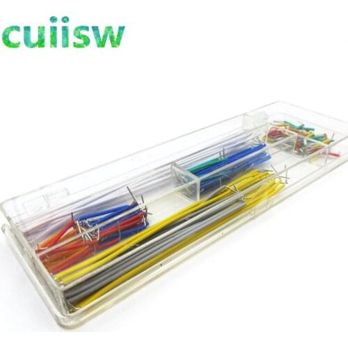 5 set 140 pcs U Shape Solderless Breadboard Jumper Cable Wire Kit For arduino Shield For raspberry pi Drop Shipping