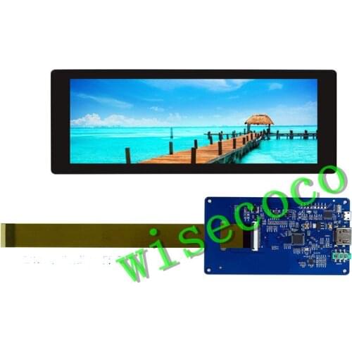 7 Inch 1280 x480 Reslution LCD Module Capacitive Touch MIPI Bar Screen Transfer Scheme Raspberry PI