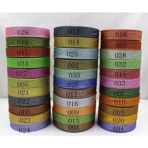 3/4” Glitter Velvet Ribbon Craft Hair Bow Decoration,25yards holiday gift wrapping decoration ribbon,20522-14