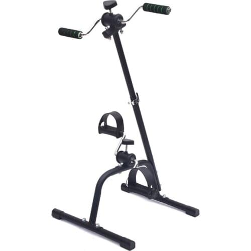 CJ-LK-024 Indoor Mini Fitness Exercise Bike Treadmill Vertical Rehabilitation Bicycle Handrail Cycling Stepper Leg Pedal Trainer