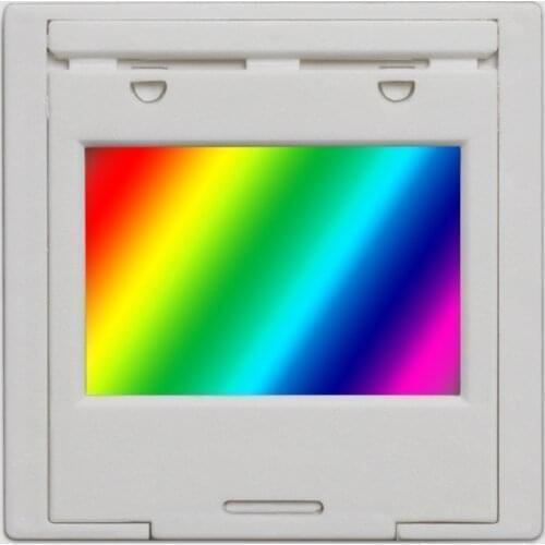 Diffraction grating 600lines 1mm Optical teaching experiment Transmission grating Spectrophotometer Customizable