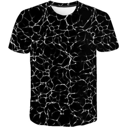 Summer 3D Printed Streetwear T-Shirt Lightning Graphic T Shirts Boy Girl Kids Fashion Men Women Children Casual Short Sleeve Top