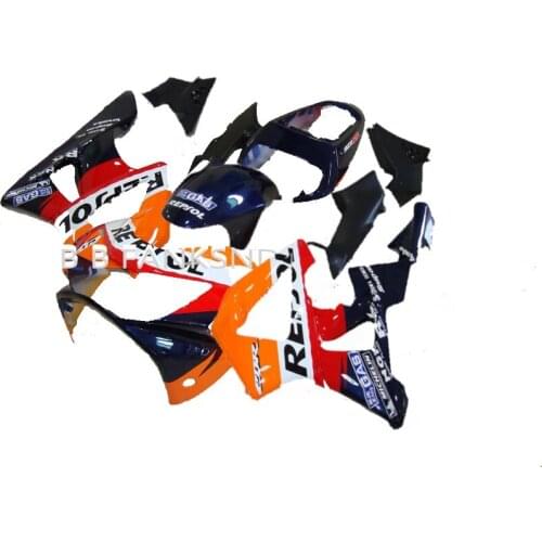 Km Hot Sales,For CBR900RR 2000 2001 929 CBR929RR 929RR CBR900 00 01 Red black Motorcycle Fairing Kit Injection molding