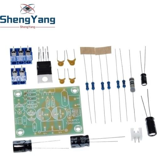 LM1875T mono boom level power 30W amplifier board speaker power amplifier PCB production DIY kit LM1875
