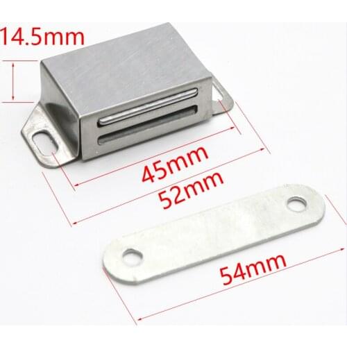 Magnet Door Stop Cabinet Closer Latch High-grade Furniture Hardware Accessories Door Latch Magnetic Beads with Screws