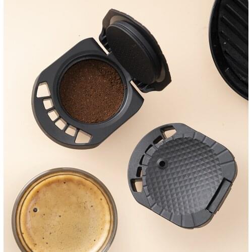 Reusable Coffee Powder Capsule Adapter Conversion Tray for Piccolo XS Genio S Coffee Machine Coffee Pods Capsules Holder Kitchen