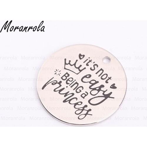 New Arrived Fashion Necklace Trendy Keychain Round Charm Jewelry Necklace Artistic Word Choker Pendant