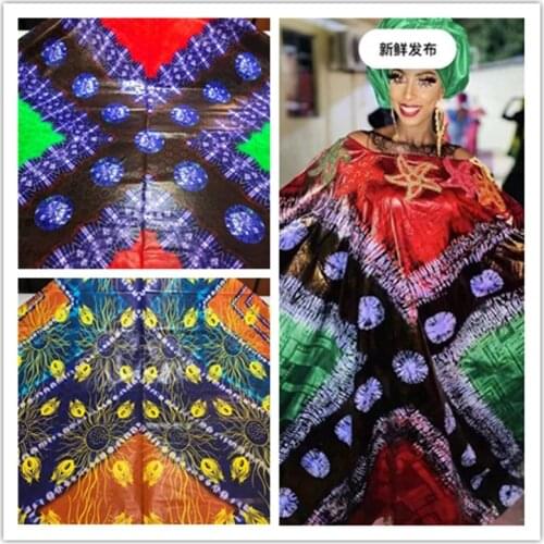 Keep Shiny perfumed bazin riche100% cotton soft guniea brocade fabric tissu dentelle damask shadda fabric high quality5yard