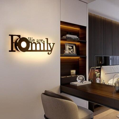 Simple Bedroom Bedside Lamps Modern LED Wall Lamp Nordic Living Room Background Wall Light Creative Home Staircase led Lighting