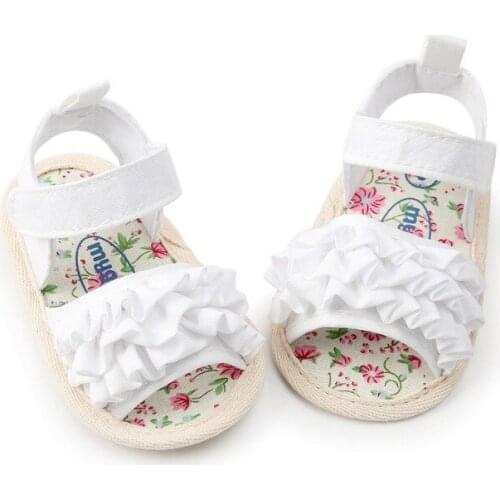 Baby Sandals Summer Kids Girl Soft Sole Shoes Anti-slip Prewalkers Walking Shoes For Girls Children Casual Shoes
