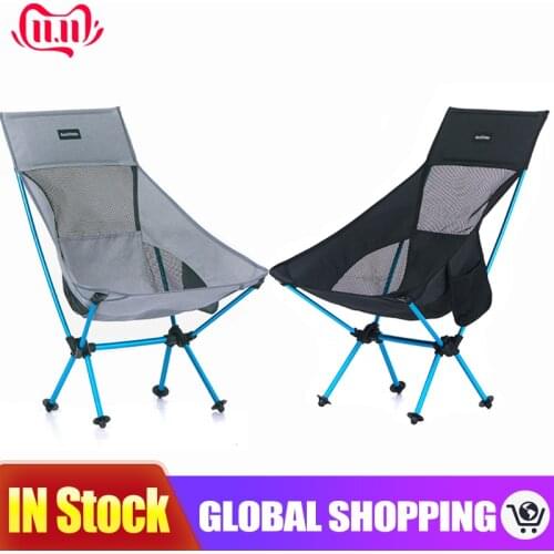 Fishing Chair Lightweight Collapsible Travel Chair Foldable Beach Chair Ultralight Portable Folding Camping Chair