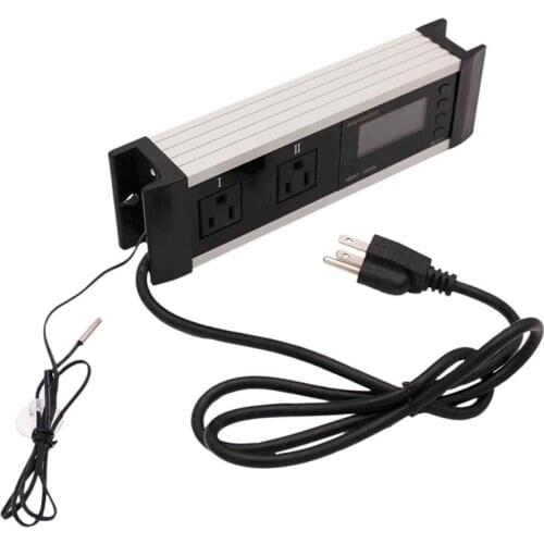 Temperature Thermostat with NTC Sensor 110V/10A Anycontrol Homebrew Beer Beverage Freezer to Kegerator Thermostat