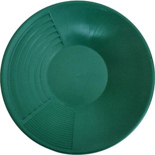 TOP 14inch Plastic Gold Pan Basin Nugget Mining Dredging Prospecting for Sand Gold Mining Manual Wash Gold Panning Equipment