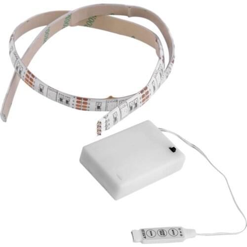 4.5V Battery Operated 50Cm Rgb Led Strip Light Waterproof Craft Hobby Light