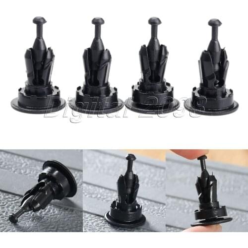 Yetaha 50Pcs POM 8mm Hole Push Type Cowl Panel Clips Windshield Wipe Retainer Fastener Car Bumper Rivets for Honda 91508-SR3-000