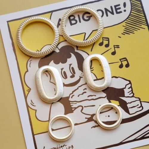 Pearl color acrylic frame collection diy earrings handmade accessories jewelry materials