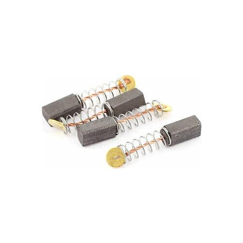 10mm x 5mm x 5mm Motor Carbon Brushes 4 Pcs for Generic Electric Motor 10PCS