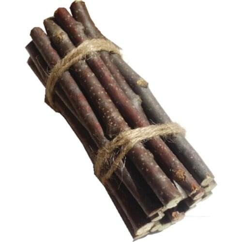 10PCS 15CM Christmas Simulation DIY Creative Pine Cones Sticks Dry Branches Wooden Sticks for DIY Crafts Photo Props