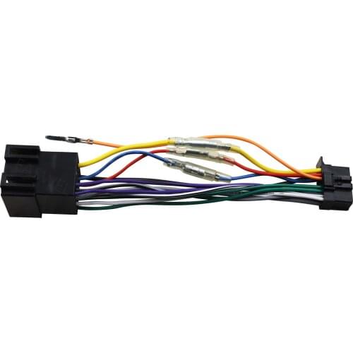 16 Pin for Pioneer DEH/MVH ISO Wiring Harness Connector Adaptor Lead Loom Cable