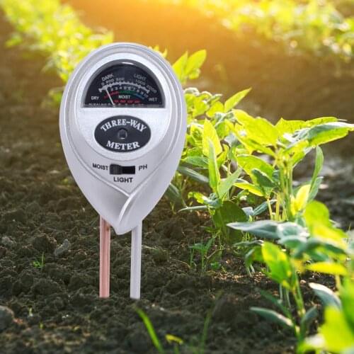 3 in 1 Soil Tester Water Moisture PH Meter Acidity Humidity Soil Moisture Meter Garden Moist Tester Testing Instrument Tool