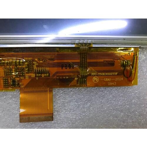 Free shipping Original 5 inch LCD screen original model: FPC-T50KNS02V1F
