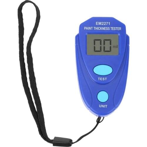 EM2271 0~2.0mm Digital Mini Coating Thickness Gauge Car Film Zinc Paint Thickness Meter Paint Thickness tester Thickness Gauge