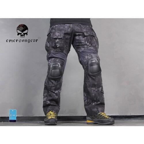 EMERSON Tactical Gen3 Pants Airsoft bdu Pants with Knee Pad Typhon EM7036
