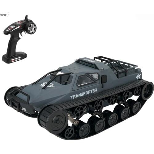 JJRC Q79 RC Tank 1:12 Scale 2.4GHz Remote Control Rechargeable Drift Tank 360° Rotating Vehicle Car Toy Gift RTR for Kids