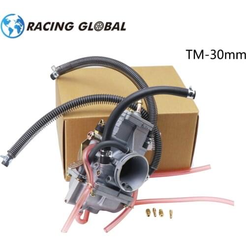 ALCON-Racing Motorcycle Mikuni TM30 30mm Carburetor For YANAHA DT200WR DT200S RZ250 RZ350 Moto Flat Slide Smoothbore Carburedor