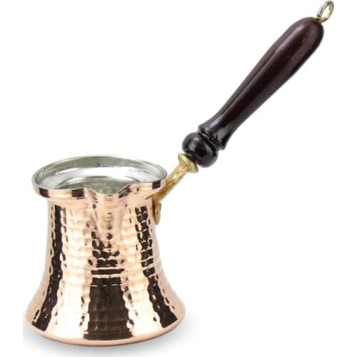 Morya Copper Turkish Coffee Pot Cafetera Barista Stove Top Coffee Maker Espresso Pour Over Coffee Pots Moka Pot Kettle Pitcher