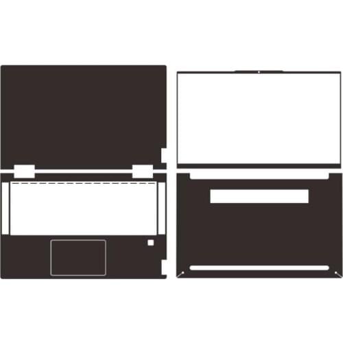 KH Laptop Sticker Skin Decals Cover Protector Guard for Lenovo YOGA14c 2021