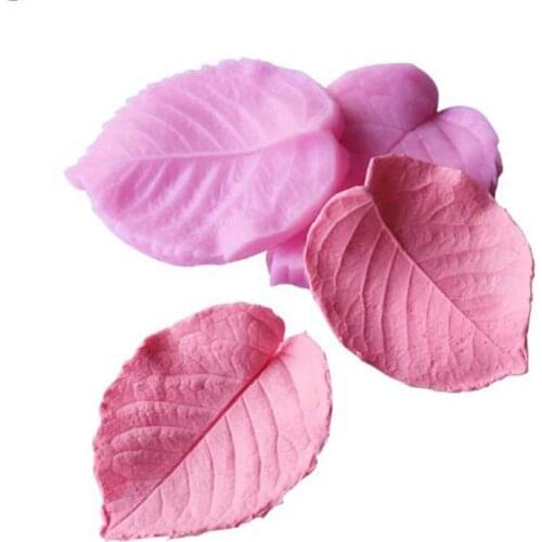 New Arrival Limited Foliage Fondant Cake Decorating Mold Handmade Chocolate Dessert Decorated Diy Bakeware Jelly Pudding