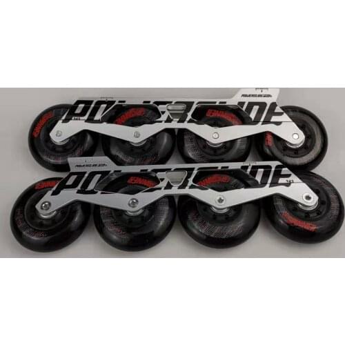 Original Powerslide Imperial Base 219mm Rockered 231mm 243mm Flat Frames With ABEC-5 Bearings 72-76-80mm Wheels 165mm Distance