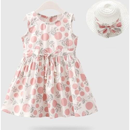 Girls' Dresses Cotton Summer Dresses Newborn Baby Vest Princess Childrens Girls Clothes Kids Dresses for Girls