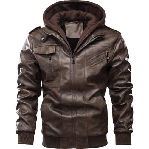 PLUSHONOR Hooded Jackets For Men