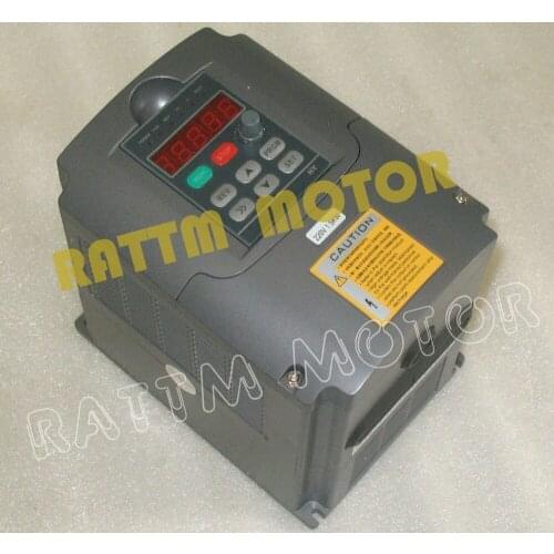 1.5KW 2HP Variable Frequency Drive VFD Inverter 220V 7A for 0.8KW 1.5KW CNC ROUTER SPINDLE MOTOR