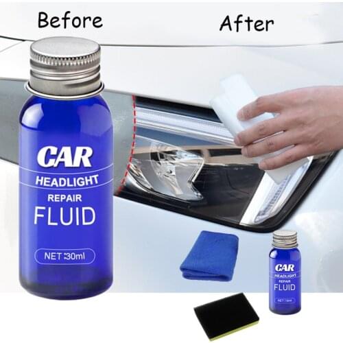 30ML Car Headlight Repair Coating Solution Repair for Lada Granta Largus Kalina 4*4 Priora 2110 for BMW E46 E60 E90 E91 E92 E93