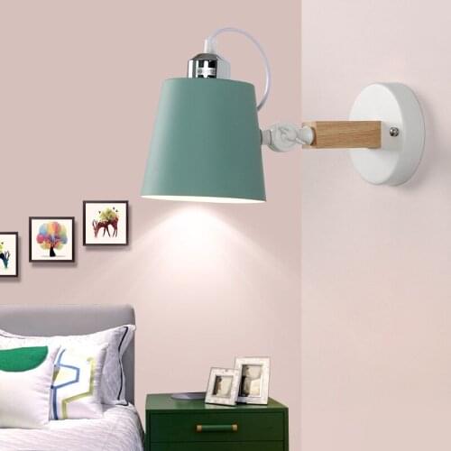 Glass wall sconces light gooseneck crystal lampes suspendues mirror light led corridor living room bedroom bedside wall lamp