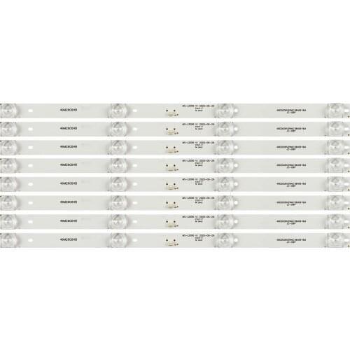 8pcs LED backlight strip FOR LE8815A MS-L2006 V1 MS - L2327 CC02500D410V02 50 e20 8x4 4 s1p 49 LE8815A MS - L2327 Haier JM-8855B
