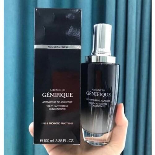 Advanced Genifique Youth Activating Concentrate Facial Serum Makeup Base Serum 100ml with flower on the cap LNA105