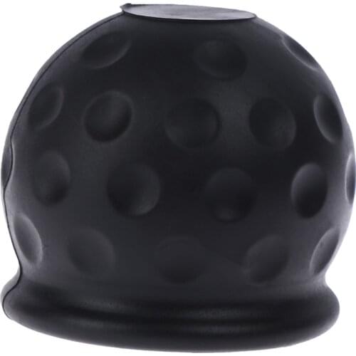 Universal 50 Mm Drawbar Ball Cap Towing Hook Caravan Trailer Protection B Lack:pvc Trailer Ball Head Protective Cover