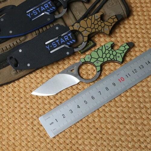 Y-START MK5002 knife D2 blade Tactical camping hunting G10 handle outdoors pocket survival knives fruit knife Tools gear