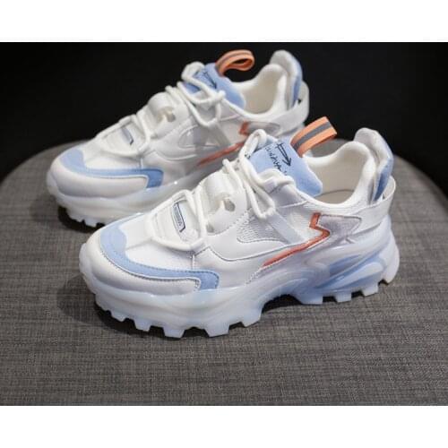 Chunky Sneakers ins Tide Shoes 2021 Summer Sports Casual White Shoes Spring & Autumn Womens Shoe zapatillas mujer basket femme