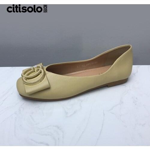 CW21Q1200A Citisolo shoes women women flat shoes woman flats shoes women 2021