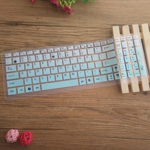 15 inch Silicone laptop keyboard cover protector For Asus ROG Strix S5VS S7VS S7VI PX554 X540MA FX PRO P2540UV7200 G58 GL702Z