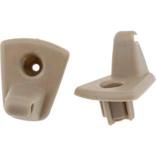 2pcs Sun Visor Hook Clips for Chrysler 300 Dodge Charger Magnum 1ET511W1AA 1EJ51BD1AA