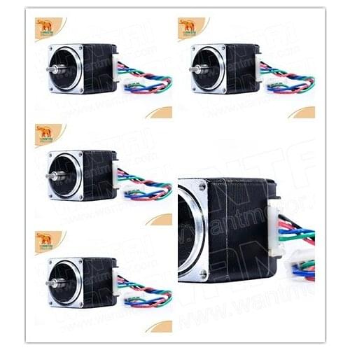 Big sale&free tax ] 5 PCSNema11 stepper motor (28BYGH102L14-X) 6N.CM(8oz-in) 0.67A CNC Router Cut Mill Laser Engraving